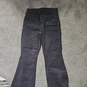 American Eagle Outfitters Charcoal Corduroy Pants